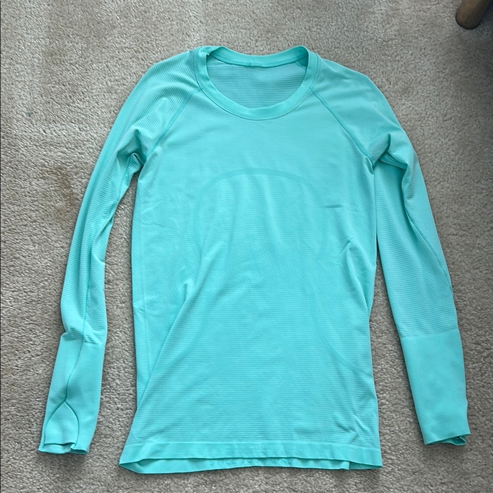 Lululemon Swiftly Tech Long Sleeve 2.0 - Turquoise